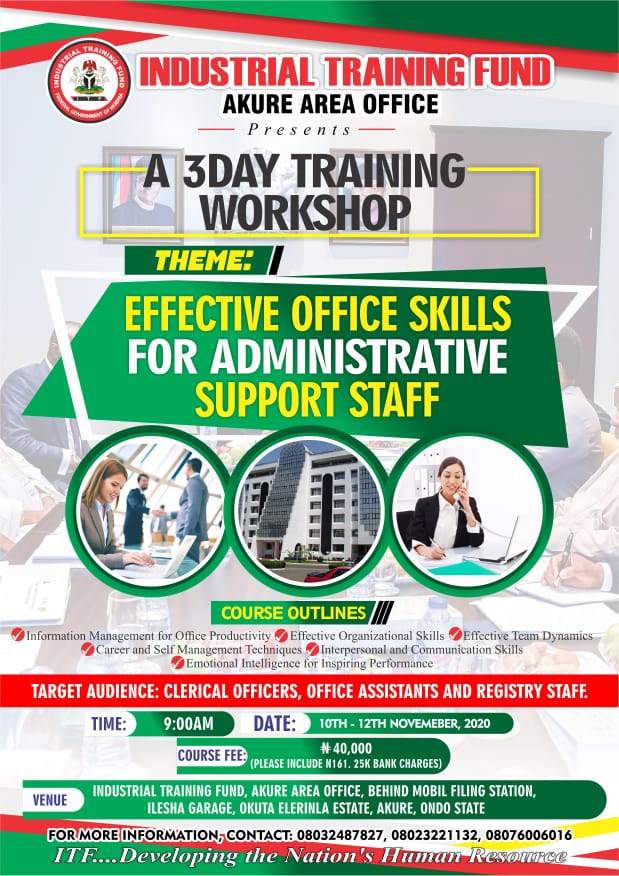 ITF Industrial Training Fund, Nigeria